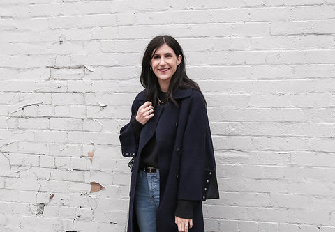 Jamie-Lee's Recommendation: Oversized Navy Coat