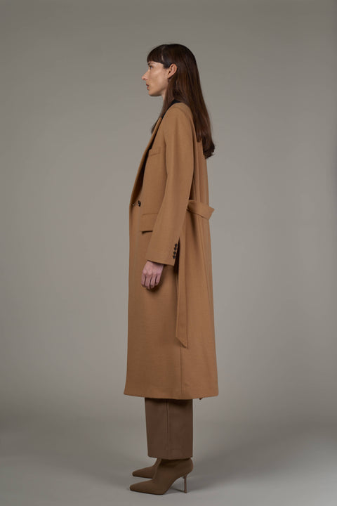JLW001B Oslo Tailored Coat-Camel&Black