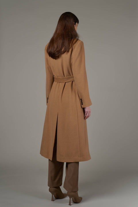 JLW001B Oslo Tailored Coat-Camel&Black