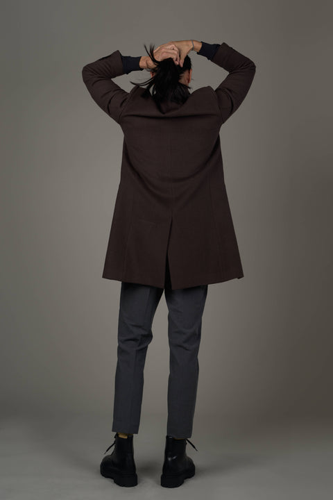 JLM001-Monza Tailored Wool Men's Overcoat