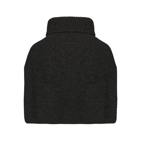 CZ25053 Wool Neck Warmer Charcoal