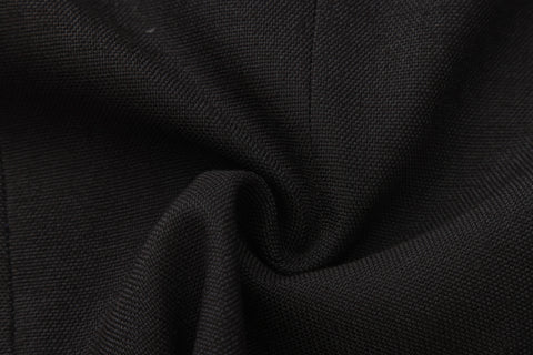 CZ25007 Black Textured Classic Box Jacket