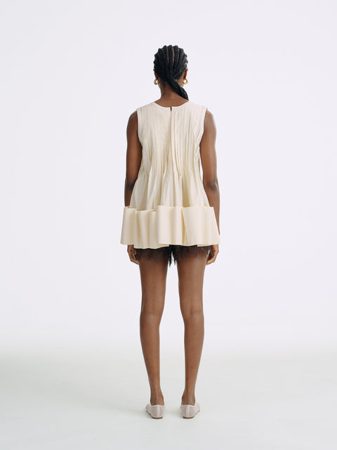 LT26061 Pintuck Volume Top