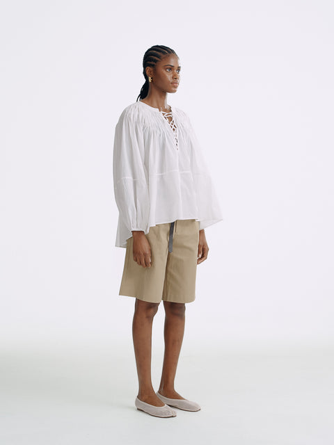 LT26051 Gathered Blouse