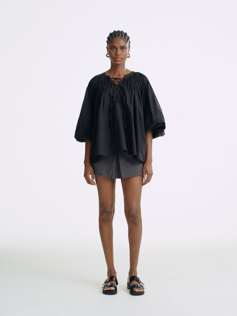 LT26051 Gathered Blouse