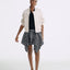 LT26063 Linen Bomber Jacket