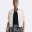 LT26063 Linen Bomber Jacket