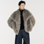 Tomo Plush Shearling Faux-Fur Coat