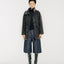 Arden Brushed Wool-Cashmere Coat Charcoal