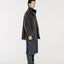 Arden Brushed Wool-Cashmere Coat Charcoal