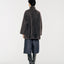 Arden Brushed Wool-Cashmere Coat Charcoal