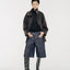 Arden Brushed Wool-Cashmere Coat Charcoal