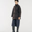 Arden Brushed Wool-Cashmere Coat Charcoal