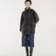 Arden Brushed Wool-Cashmere Coat Charcoal