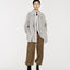 Sky Gray Vicuna Blended Coat