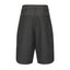 CZ25029 Dark Gray Knee-Length Shorts