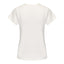 CZ25011 White Embroidered Tee