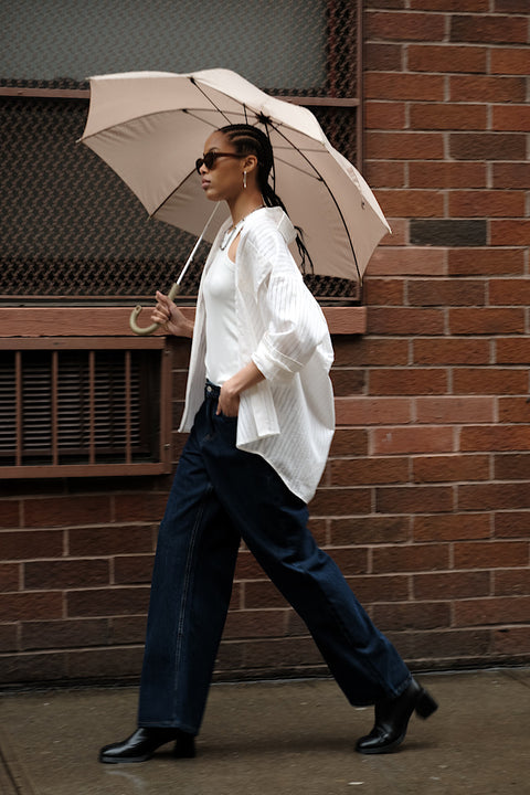 JLW002 White Patch Pocket Shirt