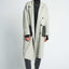 JL107A Marie Vicuña blended oversized coat - Light Gray