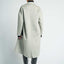 JL107A Marie Vicuña blended oversized coat - Light Gray